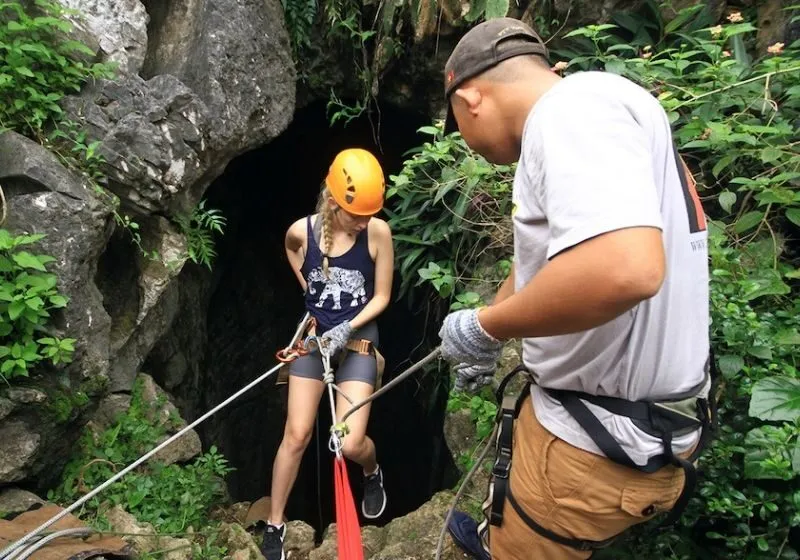 cách buộc dây leo núi
