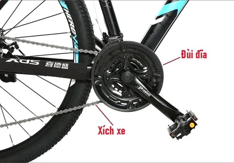 cấu tạo xe đạp đua